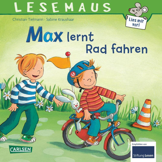 LESEMAUS 20: Max lernt Rad fahren (Christian Tielmann)