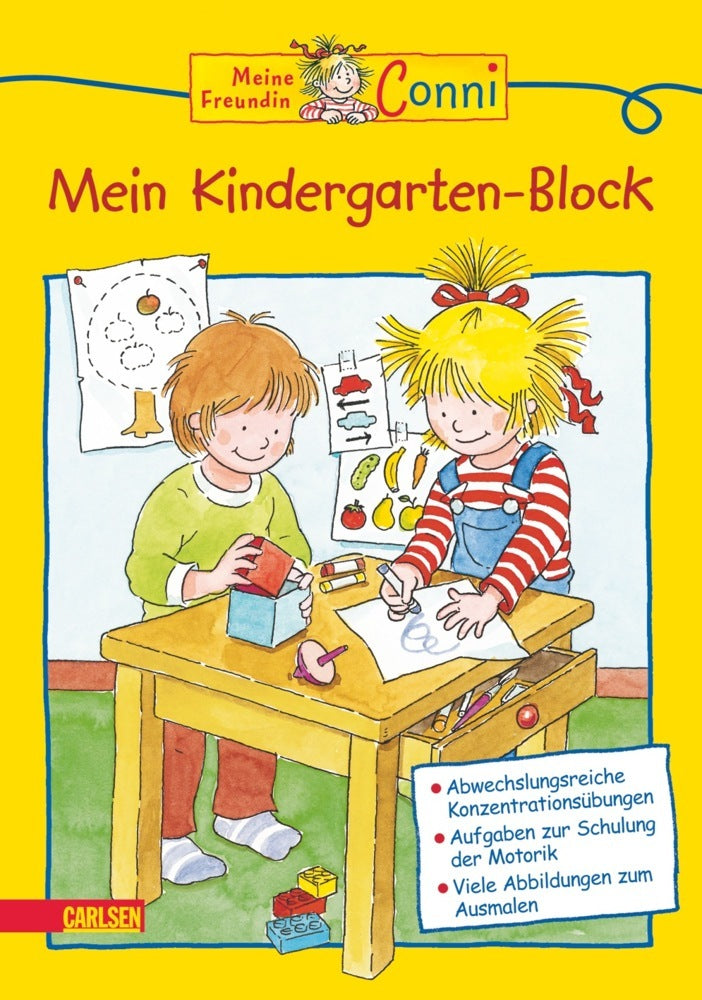 Conni Gelbe Reihe (Beschäftigungsbuch): Mein Kindergarten-Block (Hanna Sörensen)