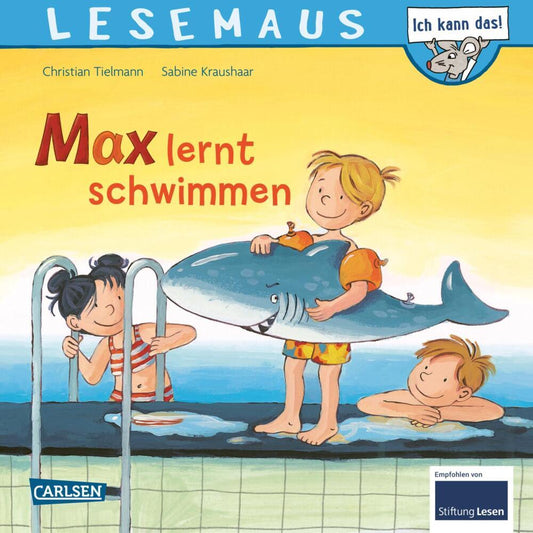 LESEMAUS 54: Max lernt schwimmen (Christian Tielmann)