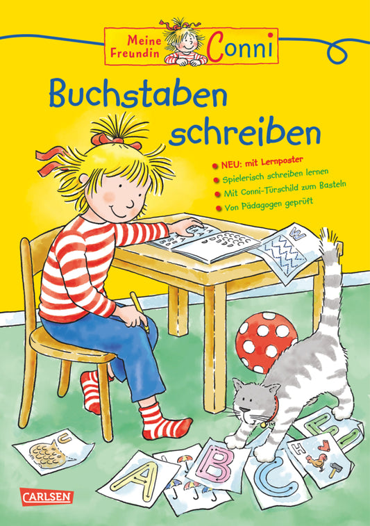 Conni Gelbe Reihe (Beschäftigungsbuch): Buchstaben schreiben (Hanna Sörensen)
