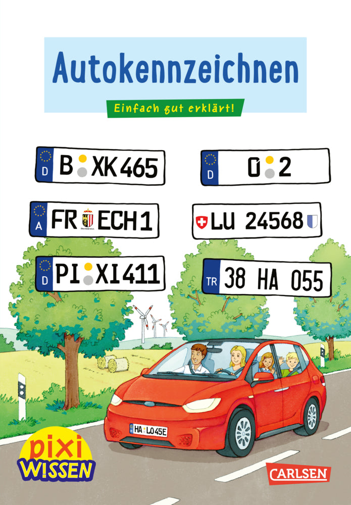 Pixi Wissen 102: Autokennzeichen (Christine Stahr)