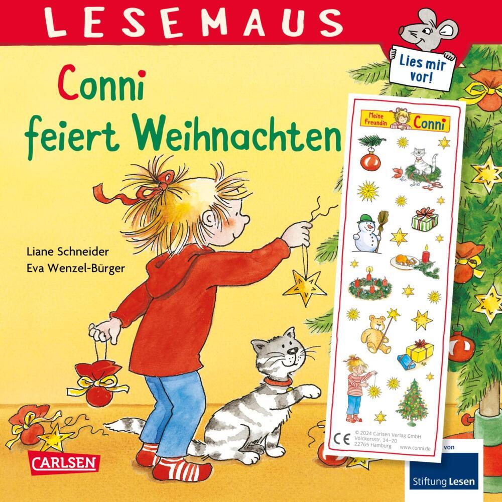 LESEMAUS 58: Conni feiert Weihnachten (Liane Schneider)