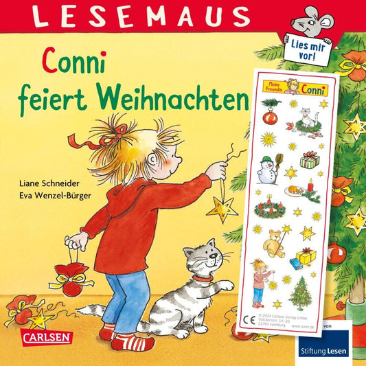 LESEMAUS 58: Conni feiert Weihnachten (Liane Schneider)