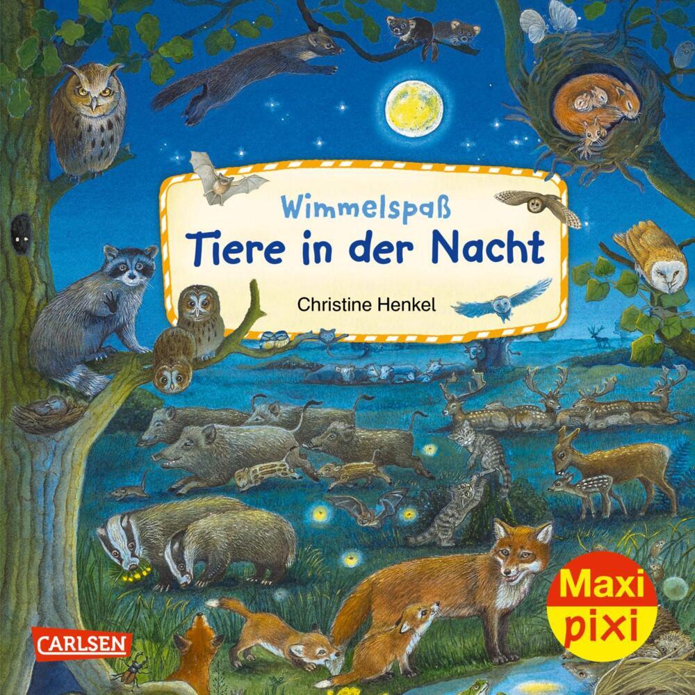 Maxi Pixi 425: Wimmelspaß Tiere in der Nacht (Christine Henkel)