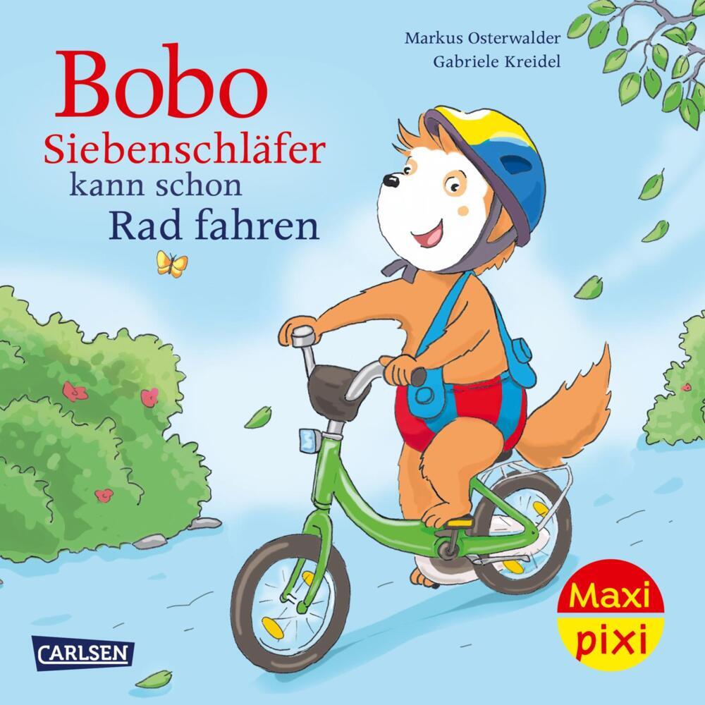 Maxi Pixi 486: Bobo Siebenschläfer kann schon Rad fahren (Markus Osterwalder)