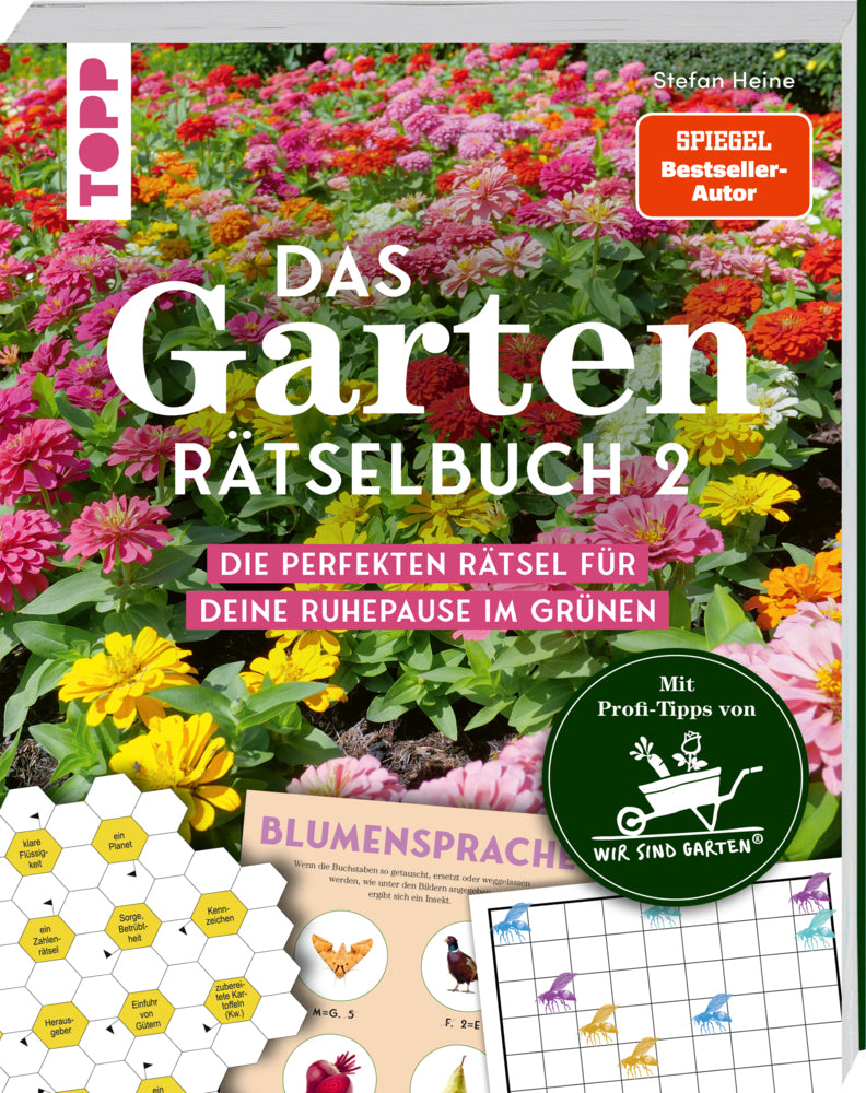 Das Garten-Rätselbuch 2 - Mit Profi-Tipps rund ums Gärtnern (Stefan Heine)