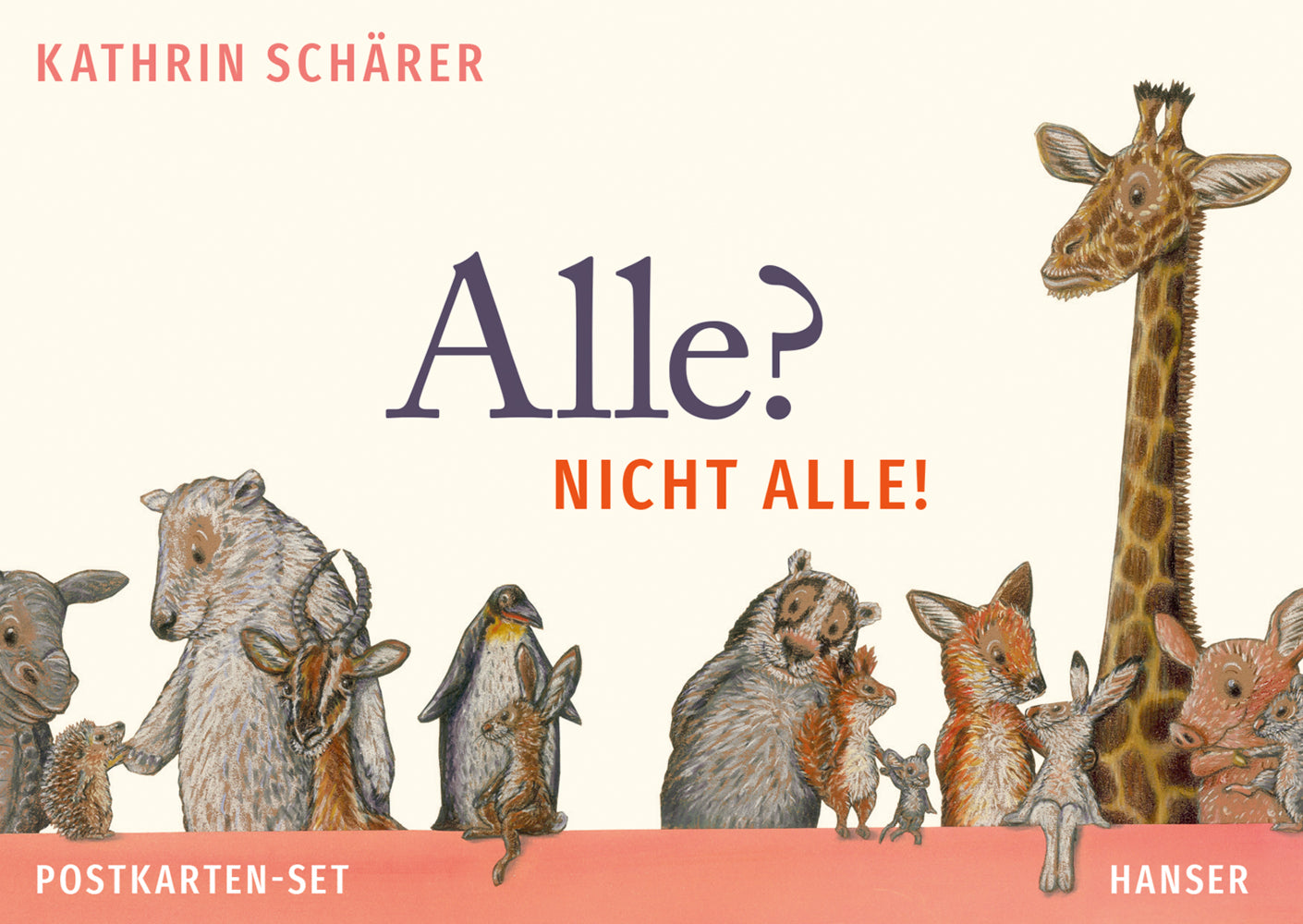 Alle? Nicht alle! Postkarten-Set (Kathrin Schärer)