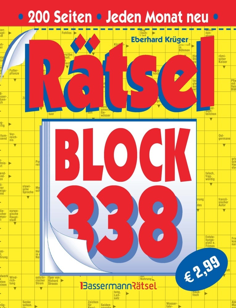 Rätselblock 338 (Eberhard Krüger)