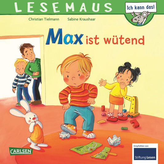 LESEMAUS 153: Max ist wütend (Christian Tielmann)