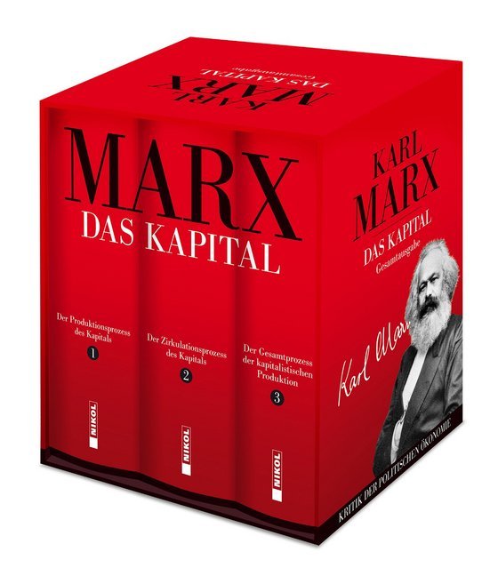 Karl Marx: Das Kapital (Vollständige Gesamtausgabe), 3 Teile (Karl Marx)