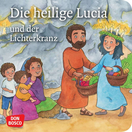 Die heilige Lucia und der Lichterkranz (Catharina Fastenmeier)