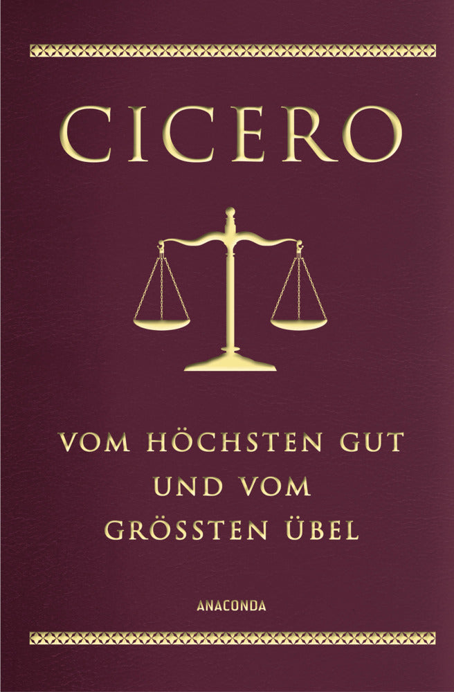 Cicero, Vom höchsten Gut und vom größten Übel (Cicero)