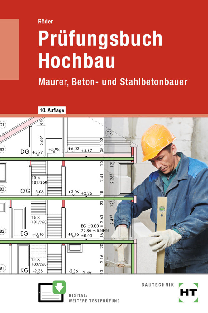 Prüfungsbuch Hochbau (Lutz Röder)