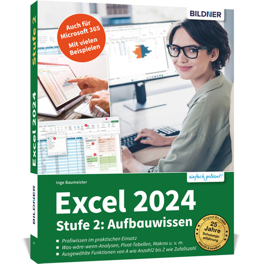Excel 2024 - Stufe 2: Aufbauwissen (Inge Baumeister)