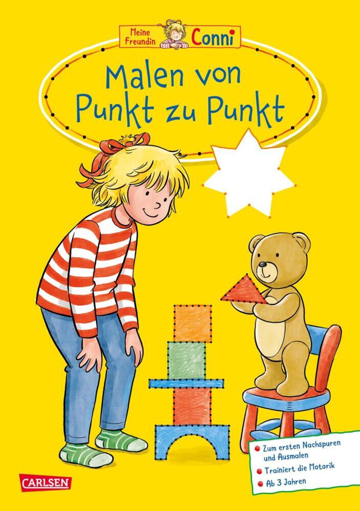 Conni Gelbe Reihe (Beschäftigungsbuch):  Malen von Punkt zu Punkt (Hanna Sörensen)