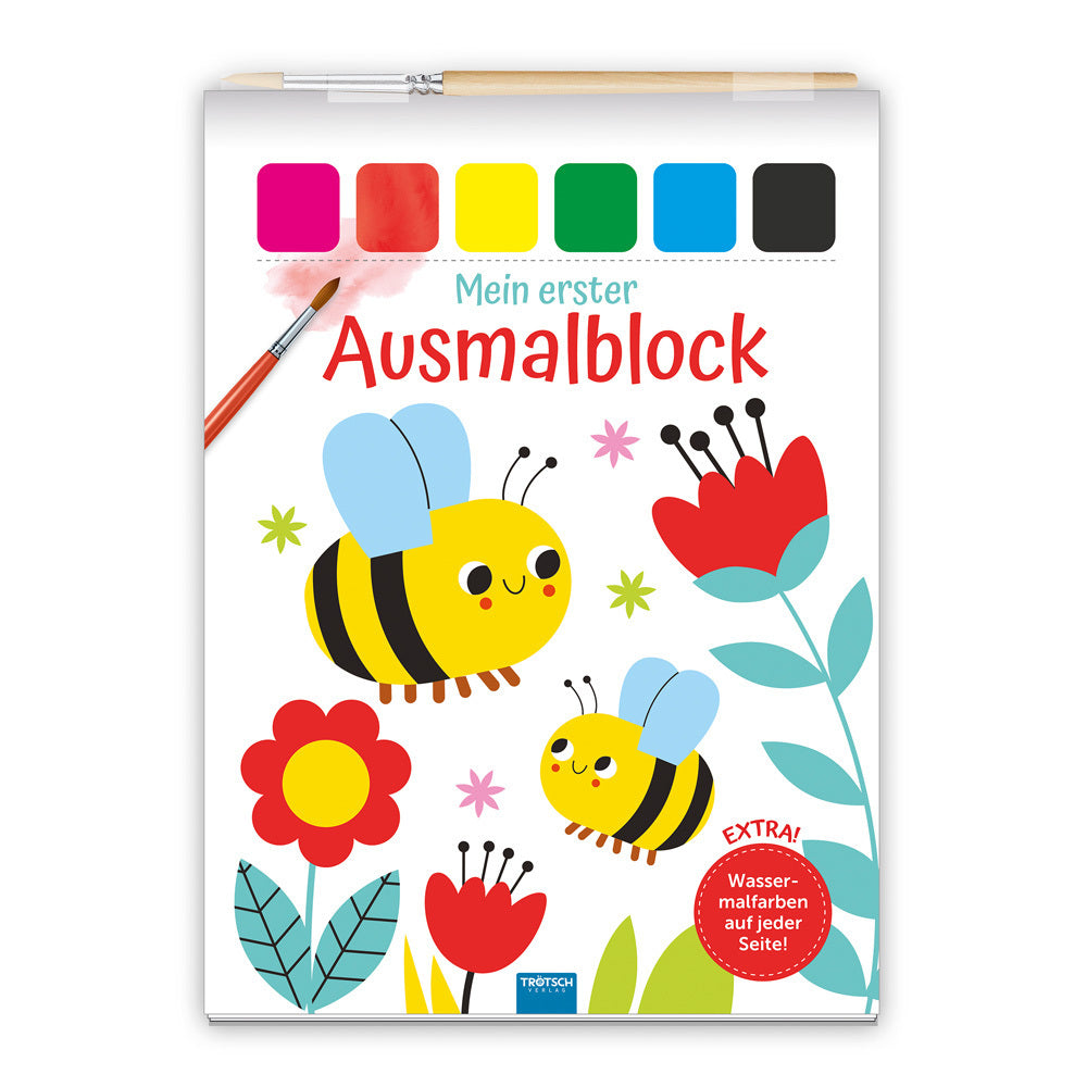 Trötsch Malbuch Mein erster Ausmalblock Biene (Trötsch Verlag Gmbh & Co.Kg)
