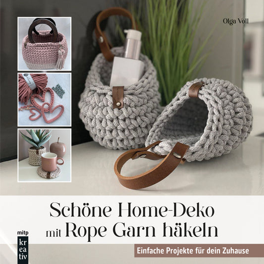 Schöne Home-Deko mit Rope Garn häkeln (Olga Voll)