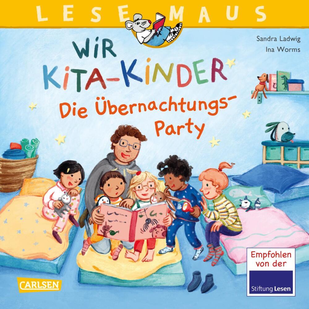 LESEMAUS 166: Wir KiTa-Kinder - Die Übernachtungs-Party (Sandra Ladwig)