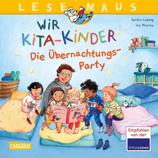 LESEMAUS 166: Wir KiTa-Kinder - Die Übernachtungs-Party (Sandra Ladwig)