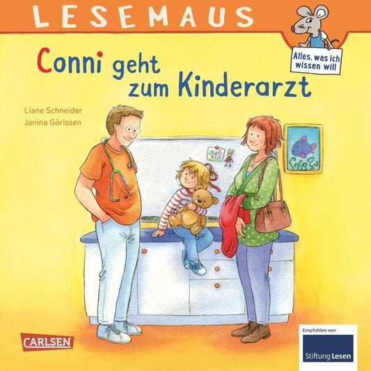 LESEMAUS 132: Conni geht zum Kinderarzt (Liane Schneider)
