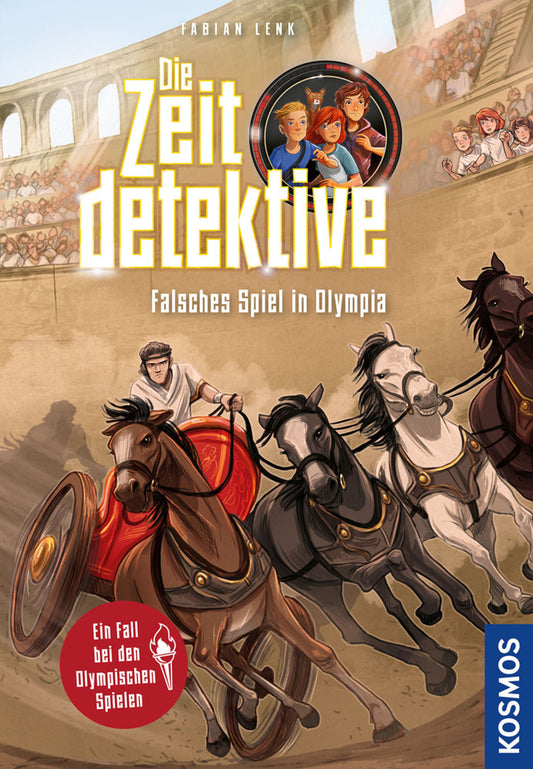 Die Zeitdetektive, 9, Falsches Spiel in Olympia (Fabian Lenk)