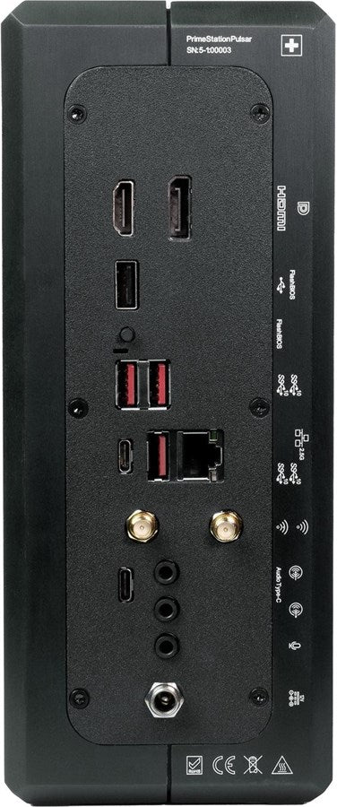 Prime Computer PrimeStation Pulsar (CH, R7, 32GB, 500GB SSD, Radeon RX Vega 8, W11P) - Refurbished