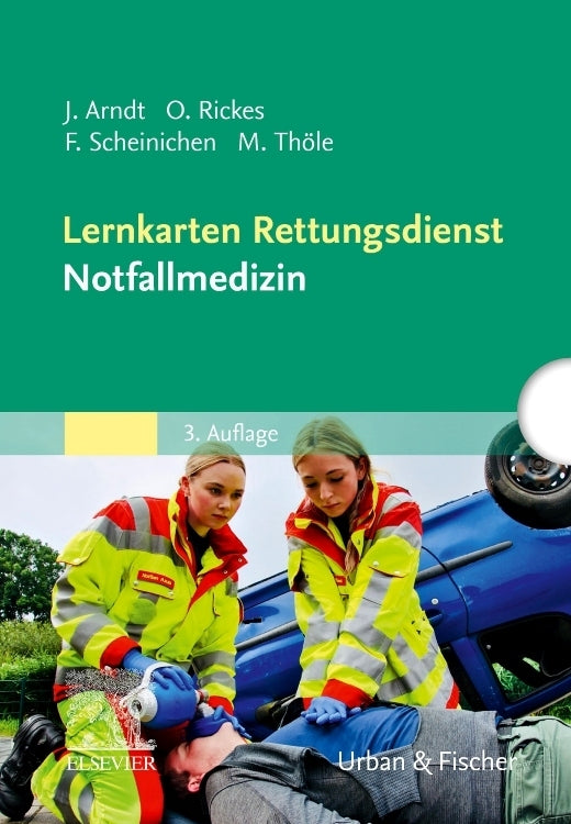 Lernkarten Rettungsdienst - Notfallmedizin (Jörg Arndt)