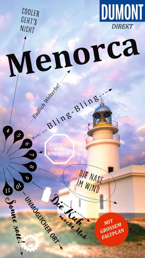DUMONT direkt Reiseführer Menorca (Jonas Martiny)