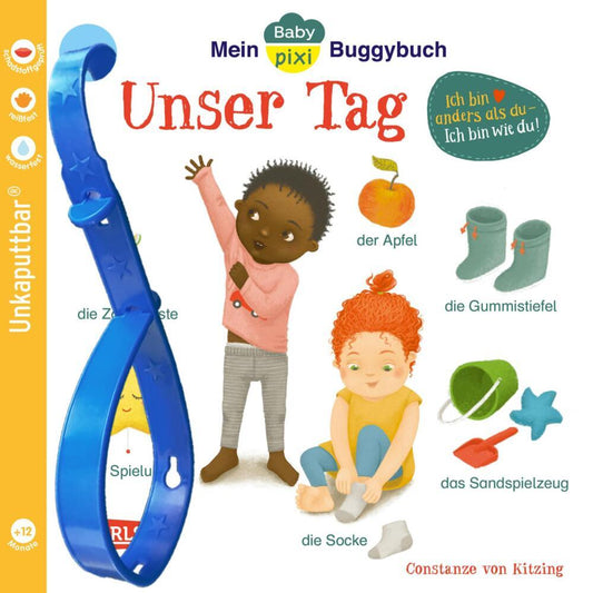 Baby Pixi (unkaputtbar) 146: Mein Baby-Pixi-Buggybuch: Unser Tag (Constanze Von Kitzing)