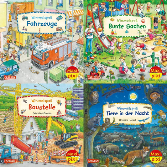 Maxi-Pixi-4er-Set 105: Wimmelbilder 8 (4x1 Exemplar) (Diverse)