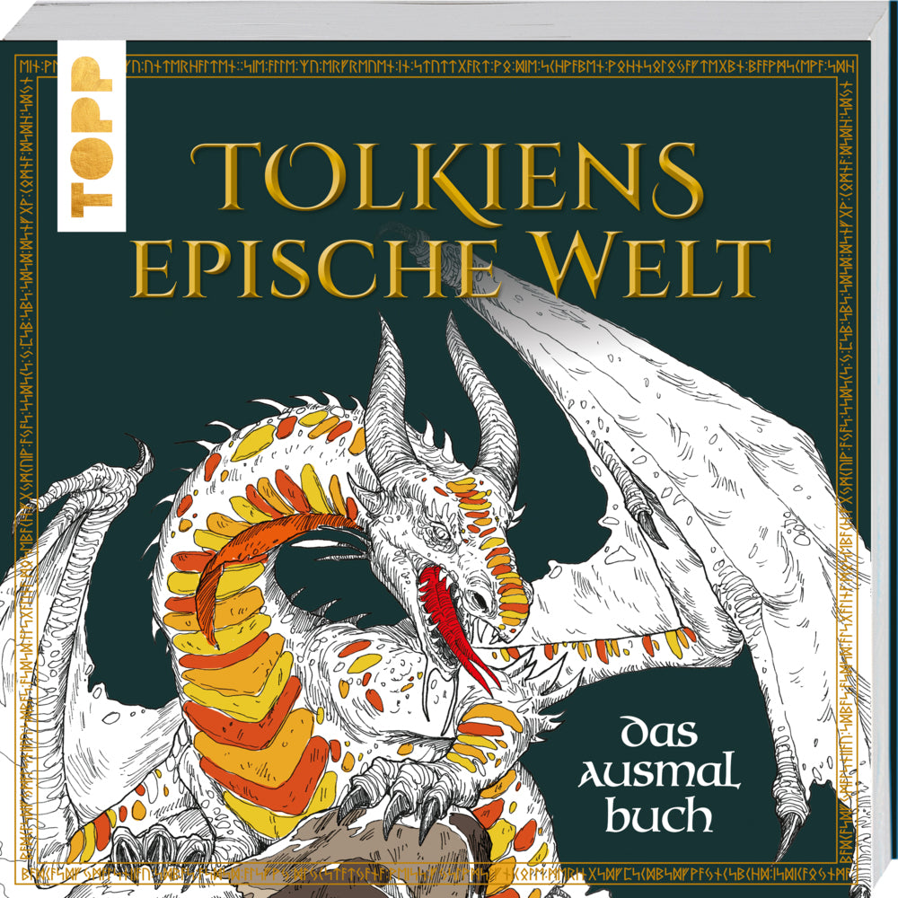 Tolkiens epische Welt. Das Ausmalbuch (Mauro Mazzara)