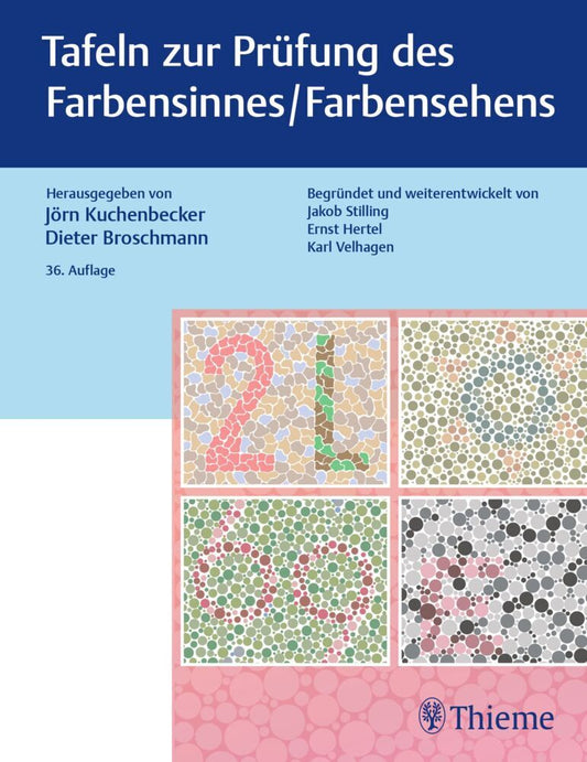 Tafeln zur Prüfung des Farbensinnes / Farbensehens (Jörn Kuchenbecker)