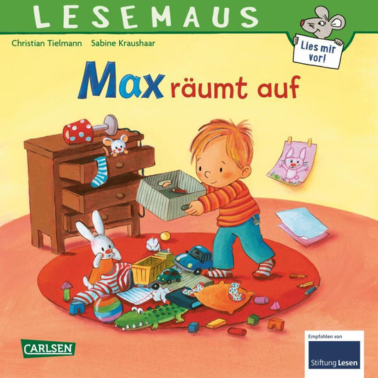 LESEMAUS 119: Max räumt auf (Christian Tielmann)