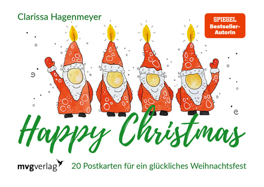 Happy Christmas: Postkarten (Clarissa Hagenmeyer)