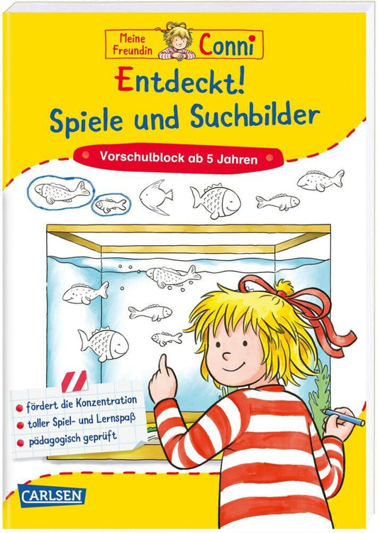 Conni Gelbe Reihe (Beschäftigungsbuch): Entdeckt! Spiele und Suchbilder (Hanna Sörensen)