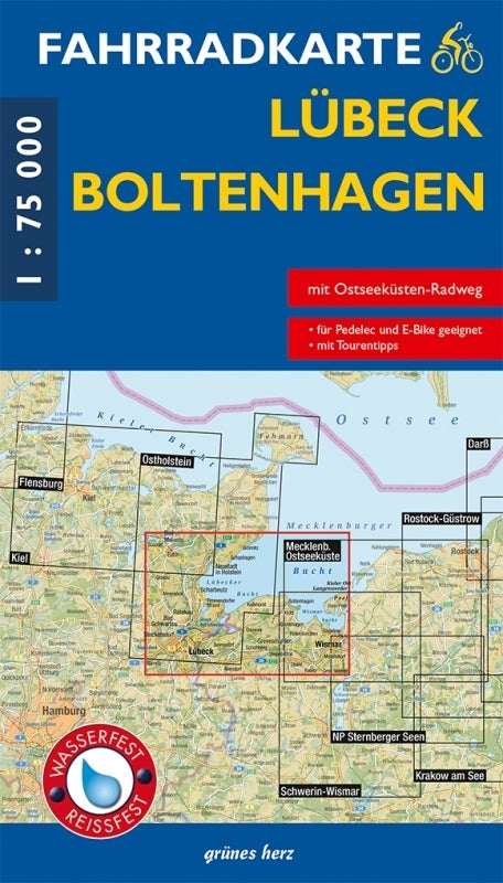 Fahrradkarte Lübeck, Boltenhagen