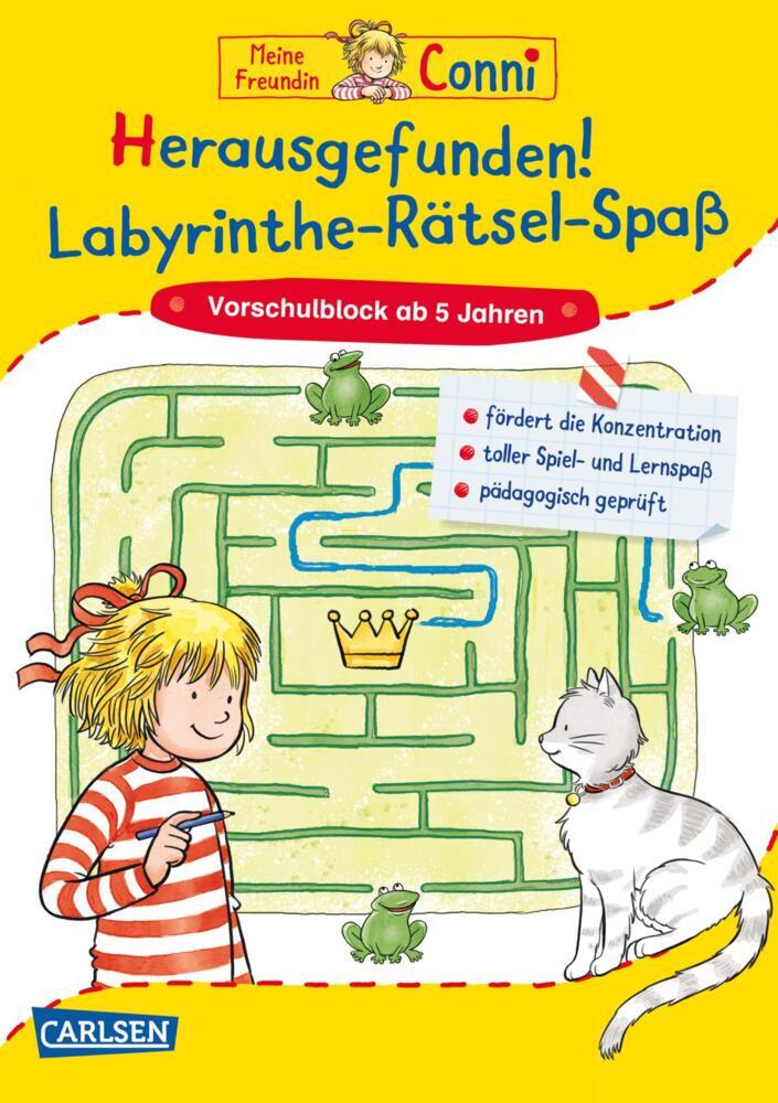 Conni Gelbe Reihe (Beschäftigungsbuch): Herausgefunden! Labyrinthe-Rätsel-Spaß (Hanna Sörensen)