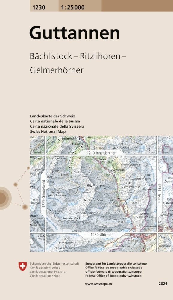1230 Guttannen (Bundesamt Für Landestopografie Swisstopo)