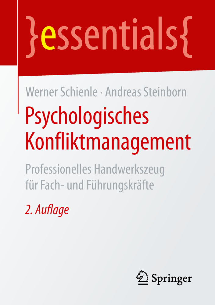Psychologisches Konfliktmanagement (Werner Schienle)