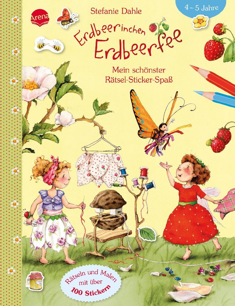 Erdbeerinchen Erdbeerfee - Mein schönster Rätsel-Sticker-Spaß (Stefanie Dahle)