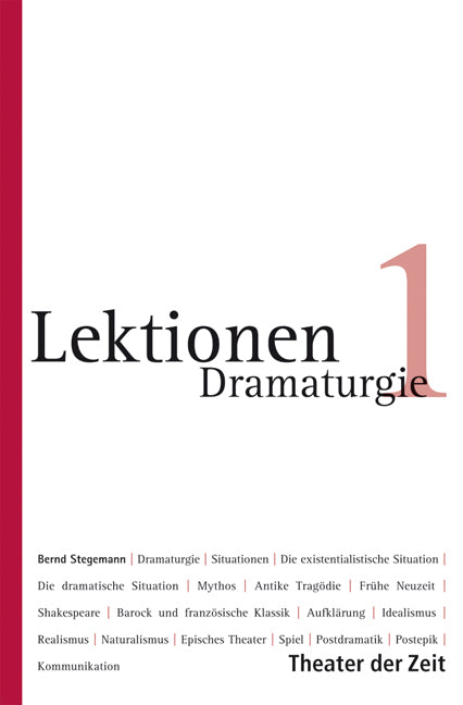 Dramaturgie (Bernd Stegemann)