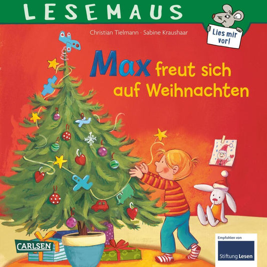 LESEMAUS 130: Max freut sich auf Weihnachten (Christian Tielmann)