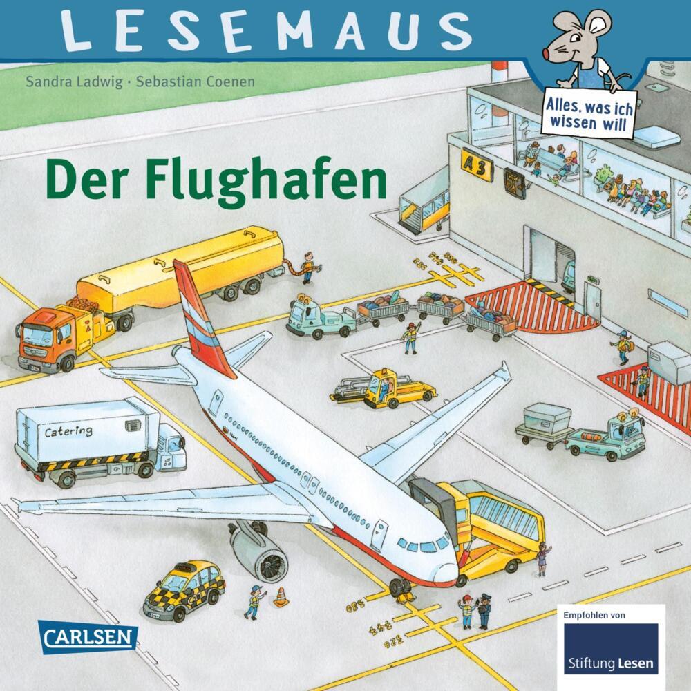 LESEMAUS 160: Der Flughafen (Sandra Ladwig)