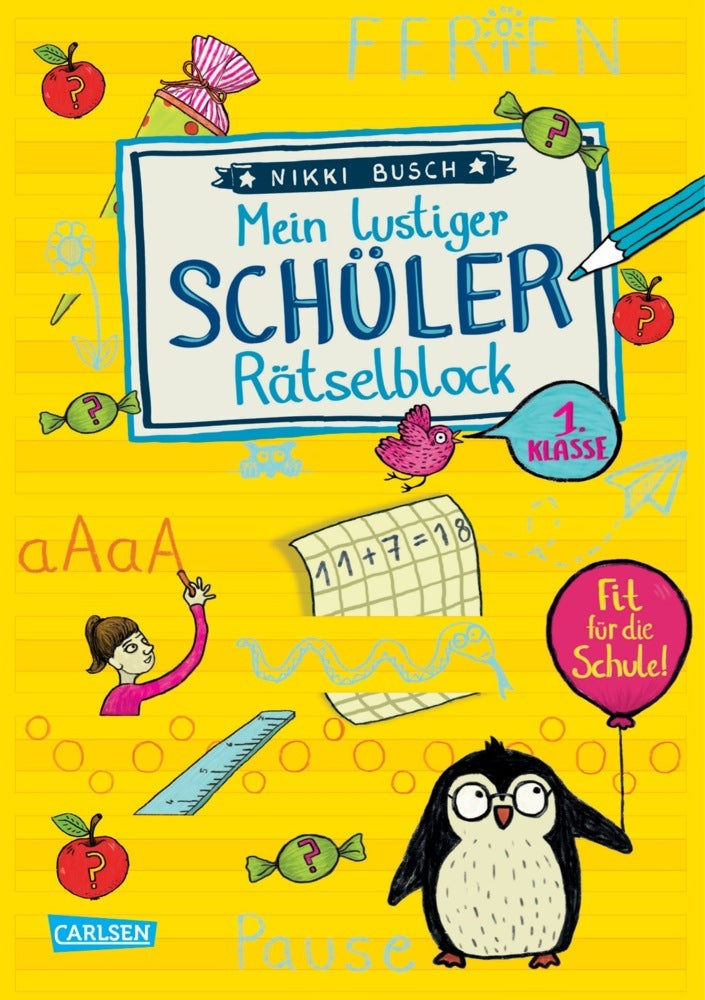 Rätselspaß Grundschule: Mein lustiger Schüler-Rätselblock (Nikki Busch)