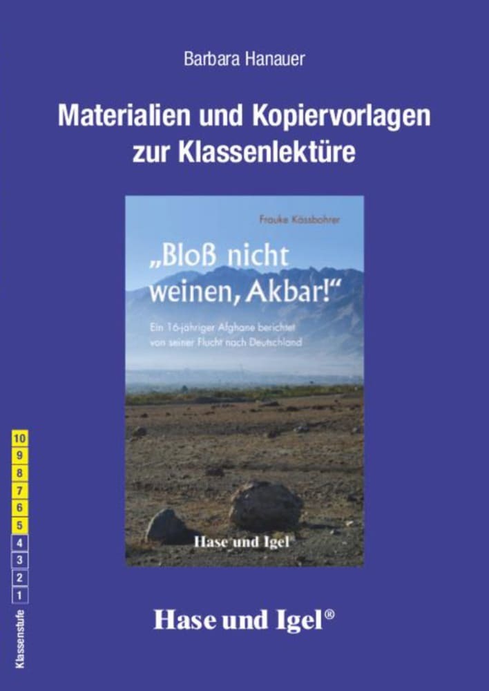 Materialien und Kopiervorlagen zur Klassenlektüre: Bloß nicht weinen, Akbar! (Barbara Hanauer)