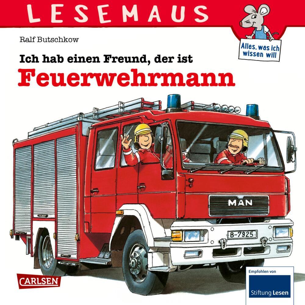 LESEMAUS 93: Ich hab einen Freund, der ist Feuerwehrmann (Ralf Butschkow)