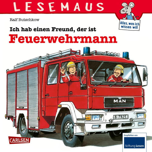 LESEMAUS 93: Ich hab einen Freund, der ist Feuerwehrmann (Ralf Butschkow)