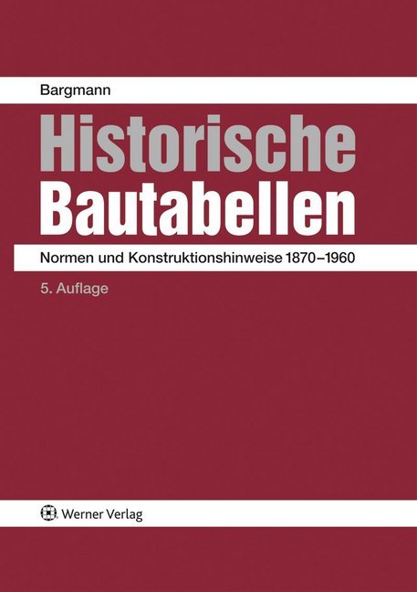 Historische Bautabellen (Horst Bargmann)