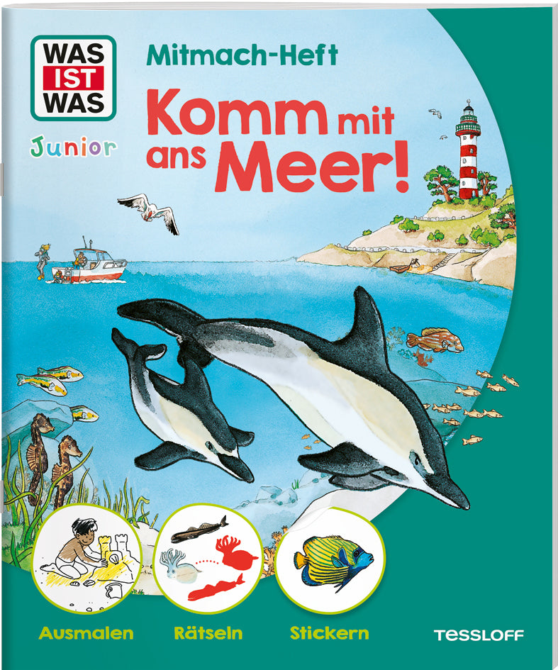 WAS IST WAS Junior Mitmach-Heft Komm mit ans Meer! (Christina Braun)