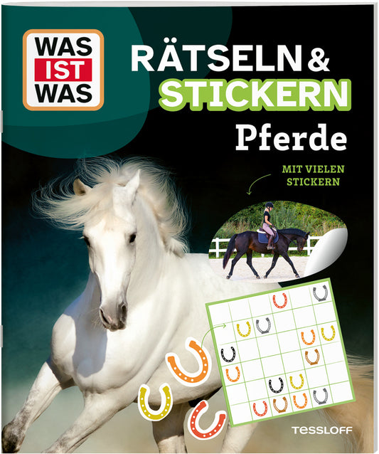 WAS IST WAS Rätseln und Stickern: Pferde (Tessloff Verlag Ragnar Tessloff Gmbh & Co.Kg)